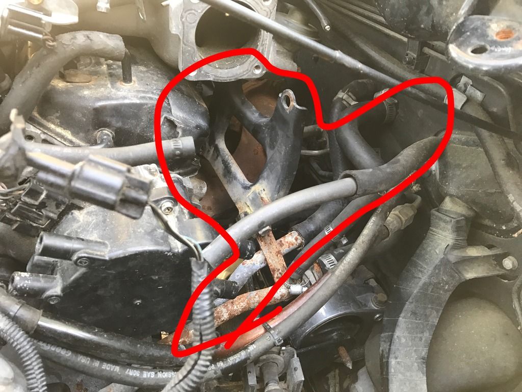 Request Picture of heater core hoses Mitsubishi Eclipse 3G Club